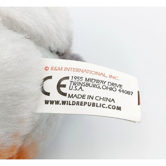 Audubon 5" American Robin Wild Republic Plush Stuffed Animal Bird - Picture 4 of 4